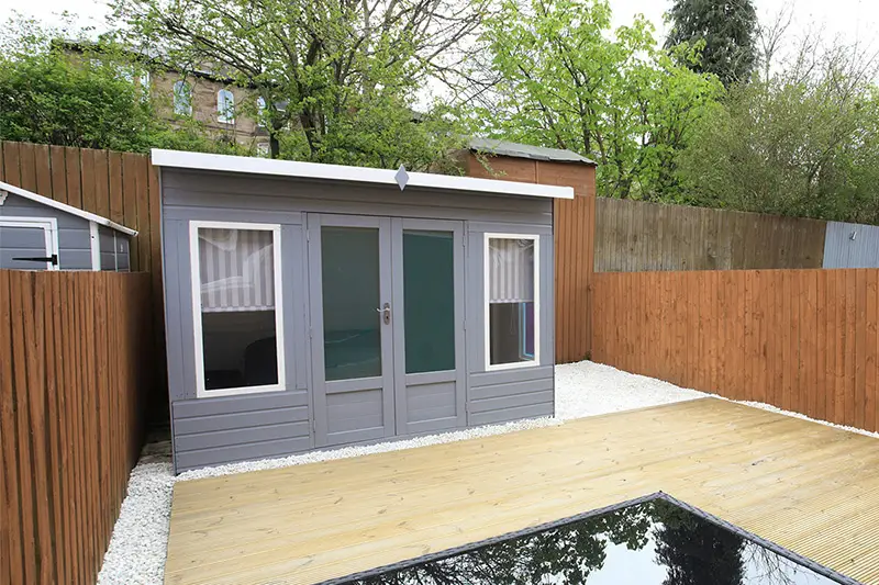 Bespoke decking project in a London garden — quality craftsmanship by MJ Kloss Carpentry