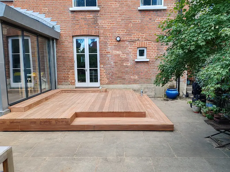 London decking project by MJ Kloss Carpentry